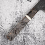 Nigara Yorokobi SLD Copper Damascus Prototype Gyuto 210mm Tsuchime by Hatsukokoro