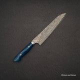 Nigara Anmon (暗紋) SG2 Raindrop Damascus Gyuto 210mm G10 Western Handle SP1