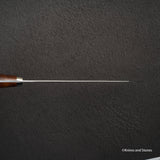 Nigara Anmon (暗紋) SG2 Raindrop Damascus K-tip Gyuto 210mm Amboyna Western Handle SP1