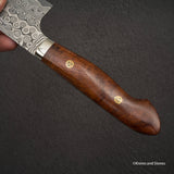 Nigara Anmon (暗紋) SG2 Raindrop Damascus K-tip Gyuto 210mm Amboyna Western Handle SP1