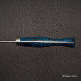 Nigara Anmon (暗紋) SG2 Raindrop Damascus K-tip Gyuto 210mm G10 Western Handle SP1