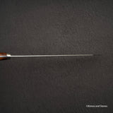 Nigara Anmon (暗紋) SG2 Raindrop Damascus K-tip Sujihiki 255mm Amboyna Western Handle SP1