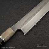 Nigara Blue 2 Honyaki Dual Hamon Kiritsuke Yanagiba 300mm