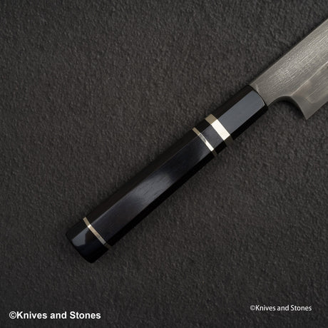 Nigara Blue 2 Honyaki Yanagiba 330mm Tobiyaki Sword Hamon