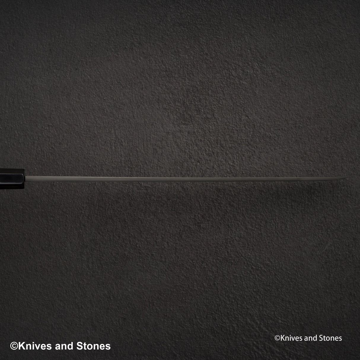 Nigara Blue 2 Honyaki Yanagiba 330mm Tobiyaki Sword Hamon