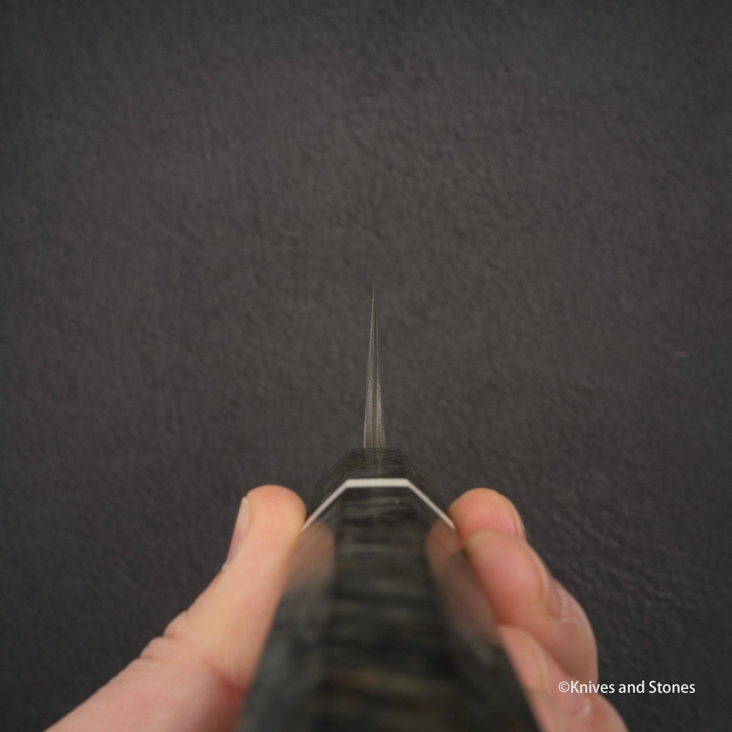 Nigara Ginsan Kurozome Damascus Gyuto 240mm Birch Handle