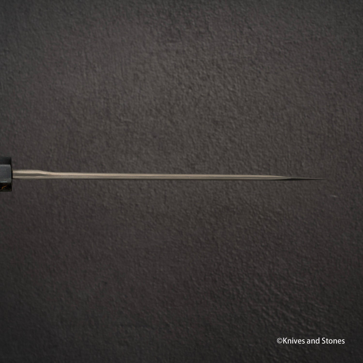 Nigara Ginsan Kurozome Damascus K-tip Gyuto 210mm Birch Handle