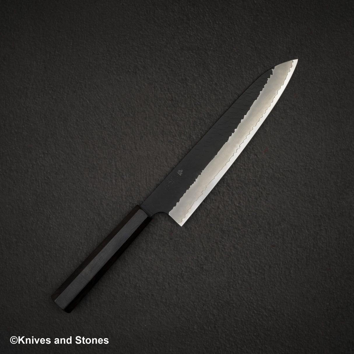 Nigara SG2 Tsuchime Kurouchi Gyuto 240mm Ebony
