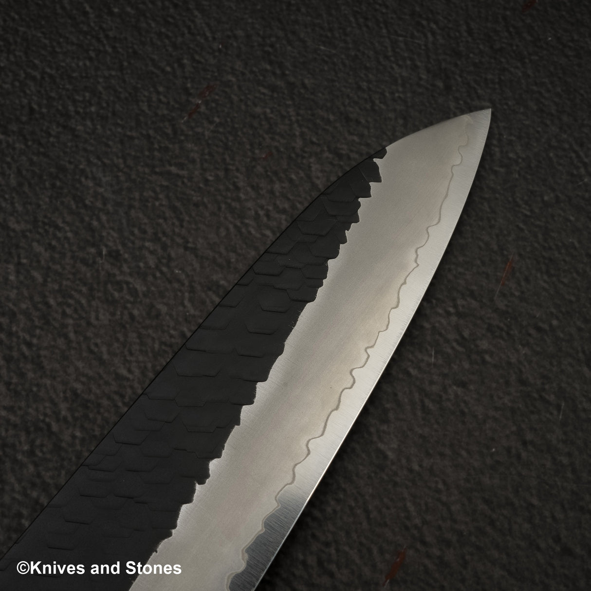 Nigara SG2 Tsuchime Kurouchi Gyuto 240mm Ebony