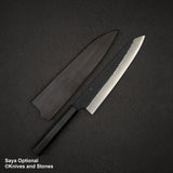 Nigara SG2 Tsuchime Kurouchi Gyuto 240mm Ebony