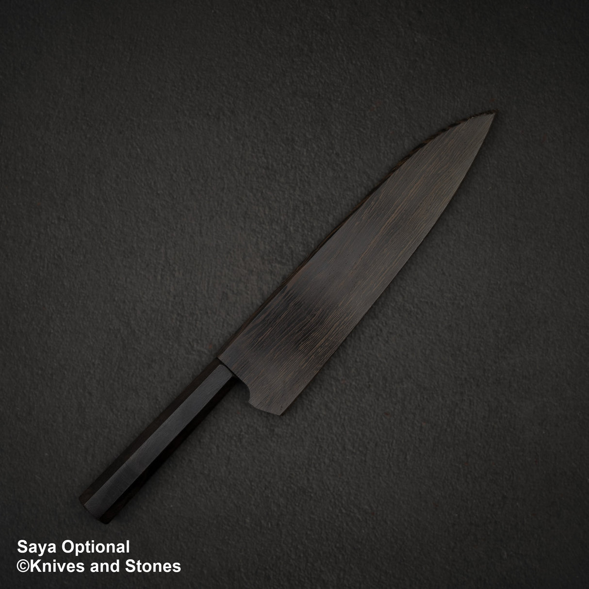 Nigara SG2 Tsuchime Kurouchi Gyuto 240mm Ebony