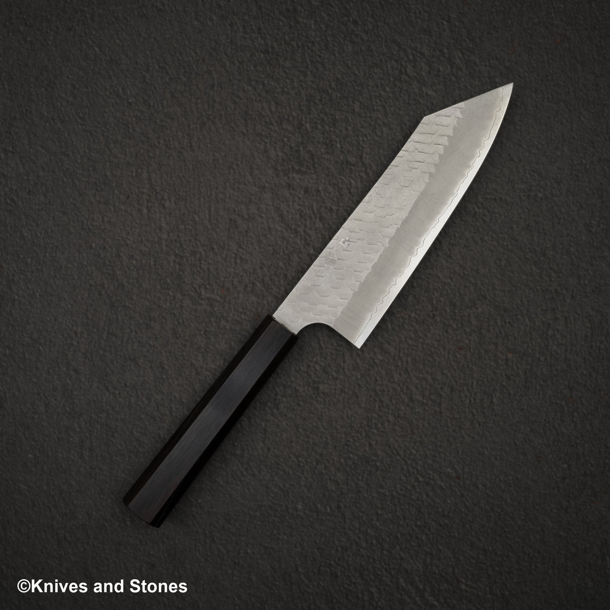 Nigara SG2 Tsuchime Matt Migaki Bunka 180mm Ebony