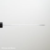 Nigara SG2 Tsuchime Matt Migaki Santoku 180mm Ebony