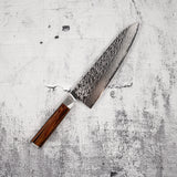 Ono Suzukaze SG2 Damascus Gyuto 210mm Tsuchime Western