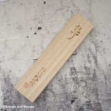 Takeshi Saji SG2 Black Damascus Bunka 180mm Stag Handle