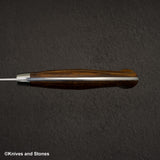 Takeshi Saji SG2 Black Damascus Gyuto 210mm Ironwood