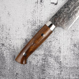 Takeshi Saji SG2 Diamond Damascus Gyuto 180mm Ironwood Handle