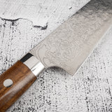 Takeshi Saji SG2 Diamond Damascus Gyuto 180mm Ironwood Handle