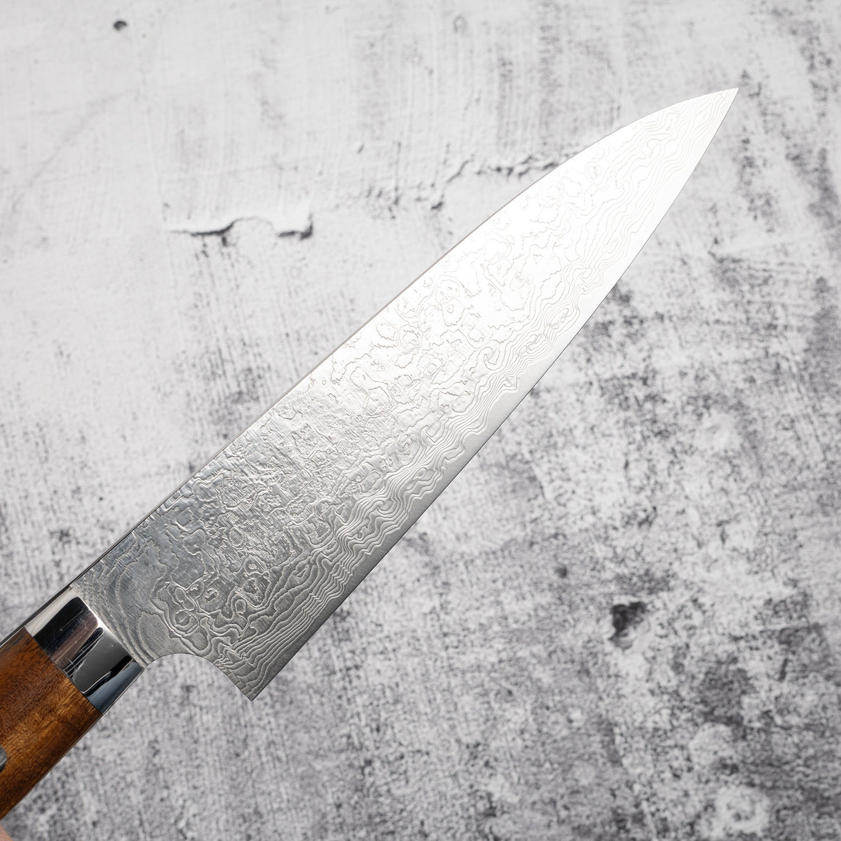 Takeshi Saji SG2 Diamond Damascus Gyuto 180mm Ironwood Handle
