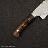 Takeshi Saji SG2 Diamond Damascus Bunka 180mm Ironwood