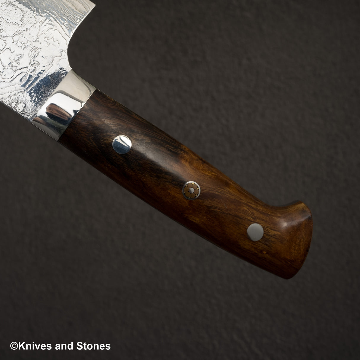 Takeshi Saji SG2 Diamond Damascus Bunka 180mm Ironwood