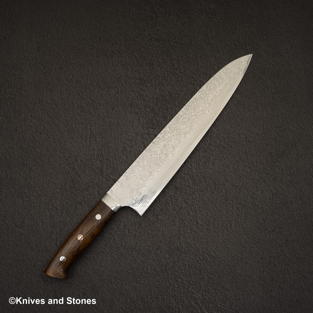 Takeshi Saji SG2 Diamond Damascus Gyuto 270mm Ironwood