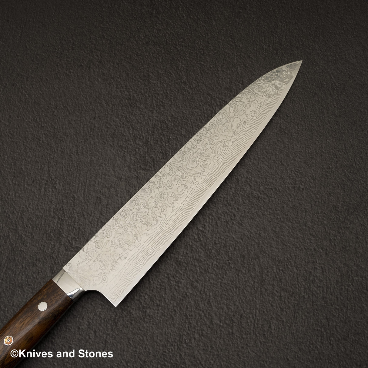Takeshi Saji SG2 Diamond Damascus Gyuto 270mm Ironwood