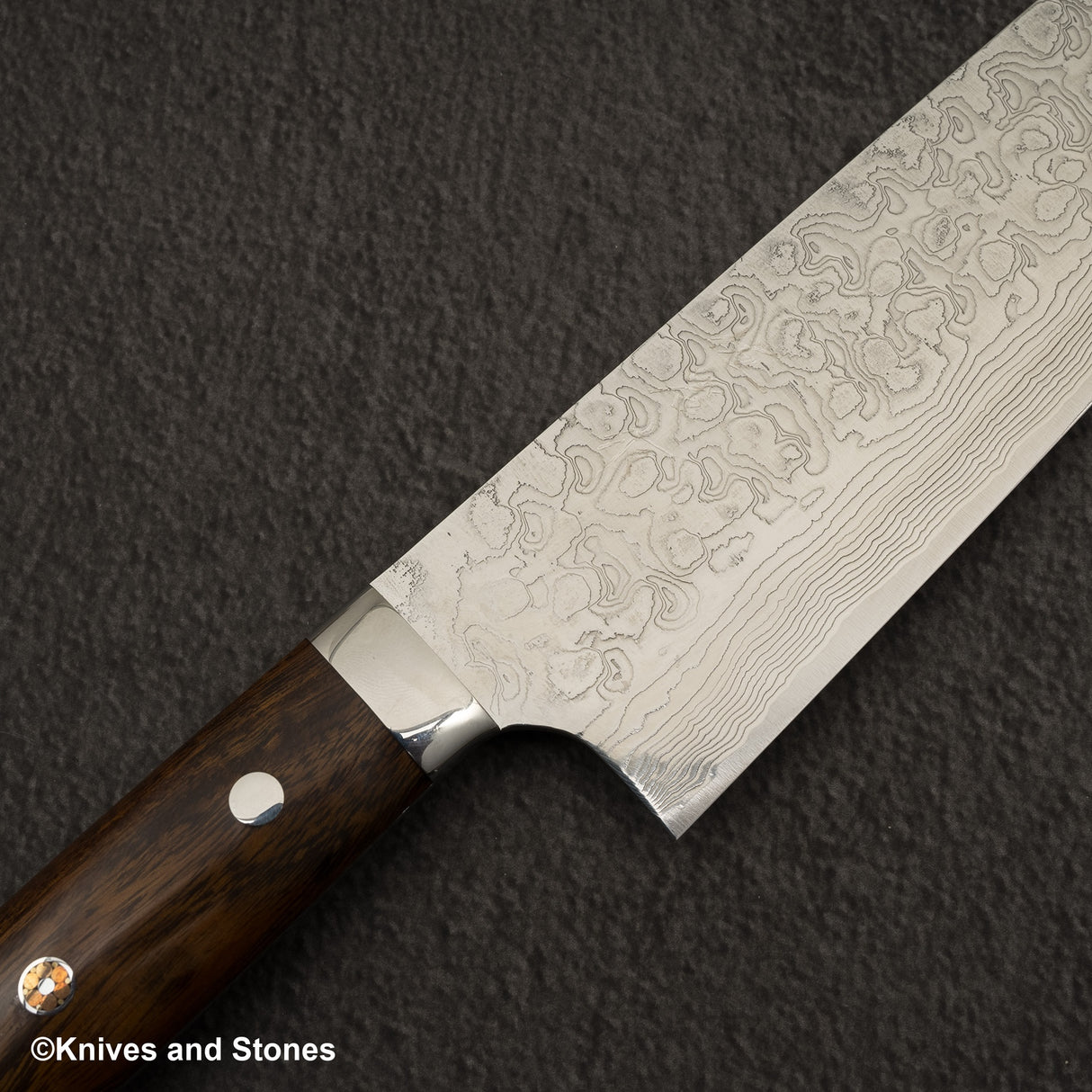 Takeshi Saji SG2 Diamond Damascus Gyuto 270mm Ironwood