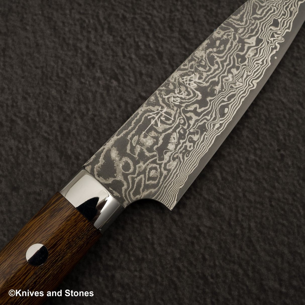 Takeshi Saji SG2 Black Damascus Petty 130mm Ironwood