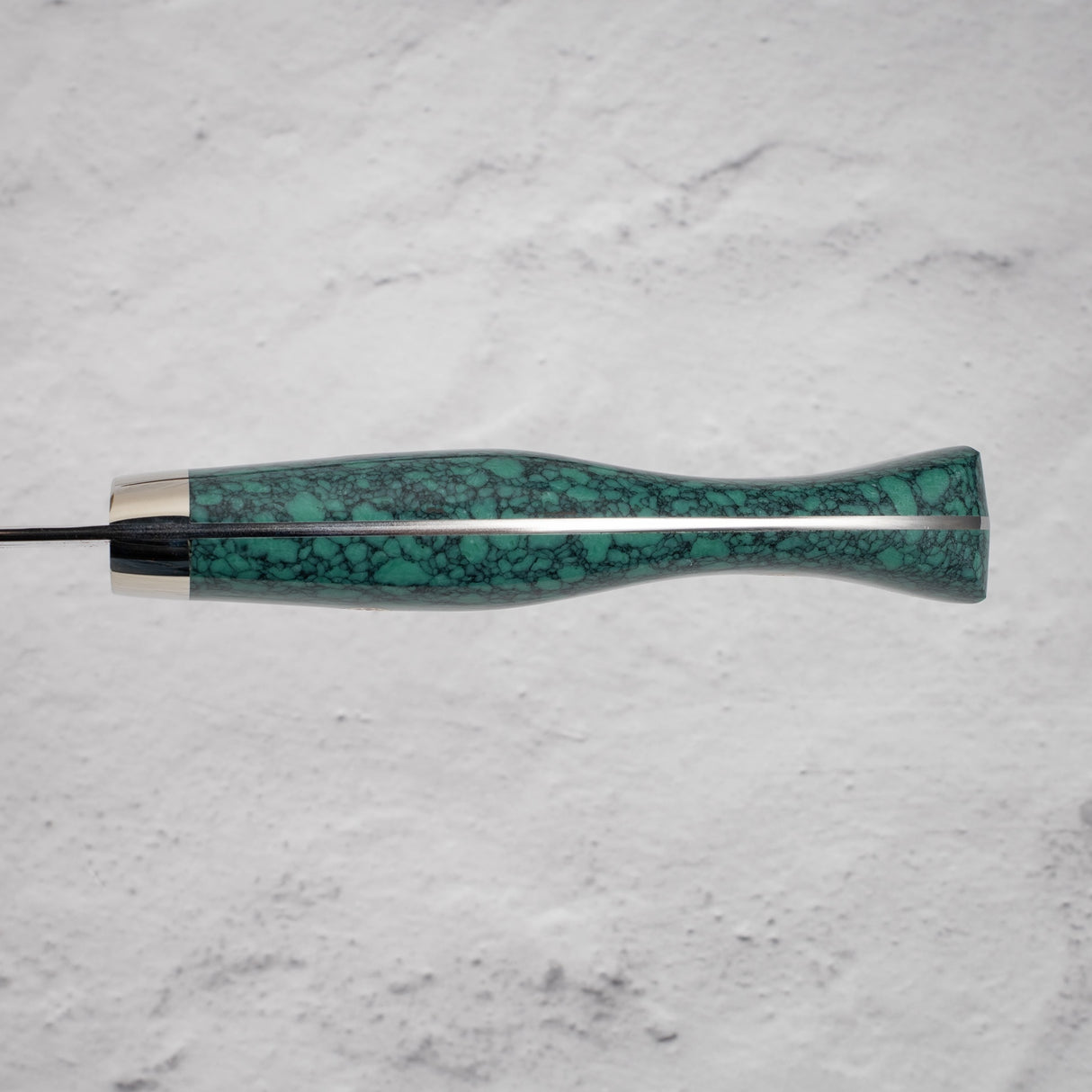 Takeshi Saji SRS13 Gyuto 240mm Western Green Turquoise with Saya