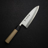 Sakai Takayuki Ginsanko Deba 165mm with Ho Wood Handle Chef Series