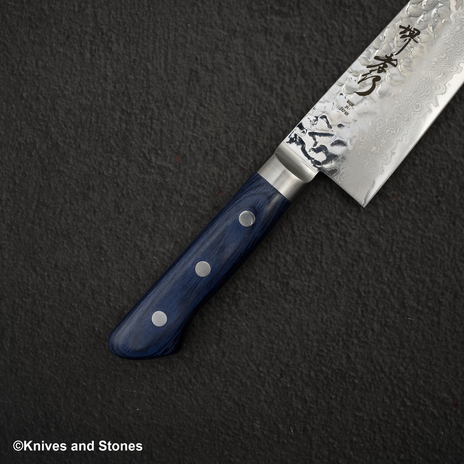 Sakai Takayuki VG10 33層大馬士革牛刀 210毫米 藍色手把 特製