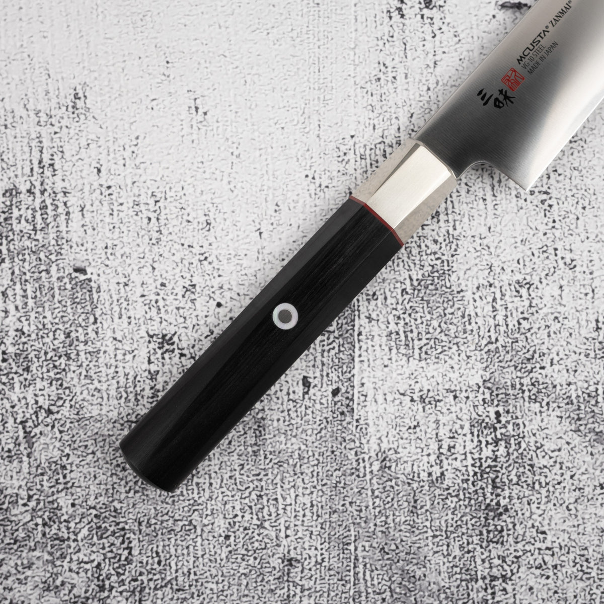 Zanmai 六角形 WA handle detail