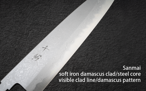 Construction: Sanami - 軟鐵大馬士革夾層