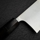 Shibata Koutetsu Chromax Boss Nakiri 175mm, Ebony Black Ring Handle