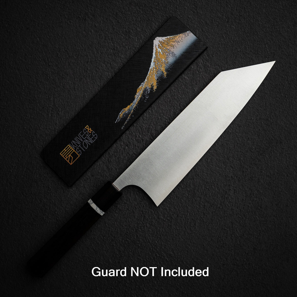 Shibata Koutetsu SG2 Boss Bunka 215mm, Ebony White Ring Handle