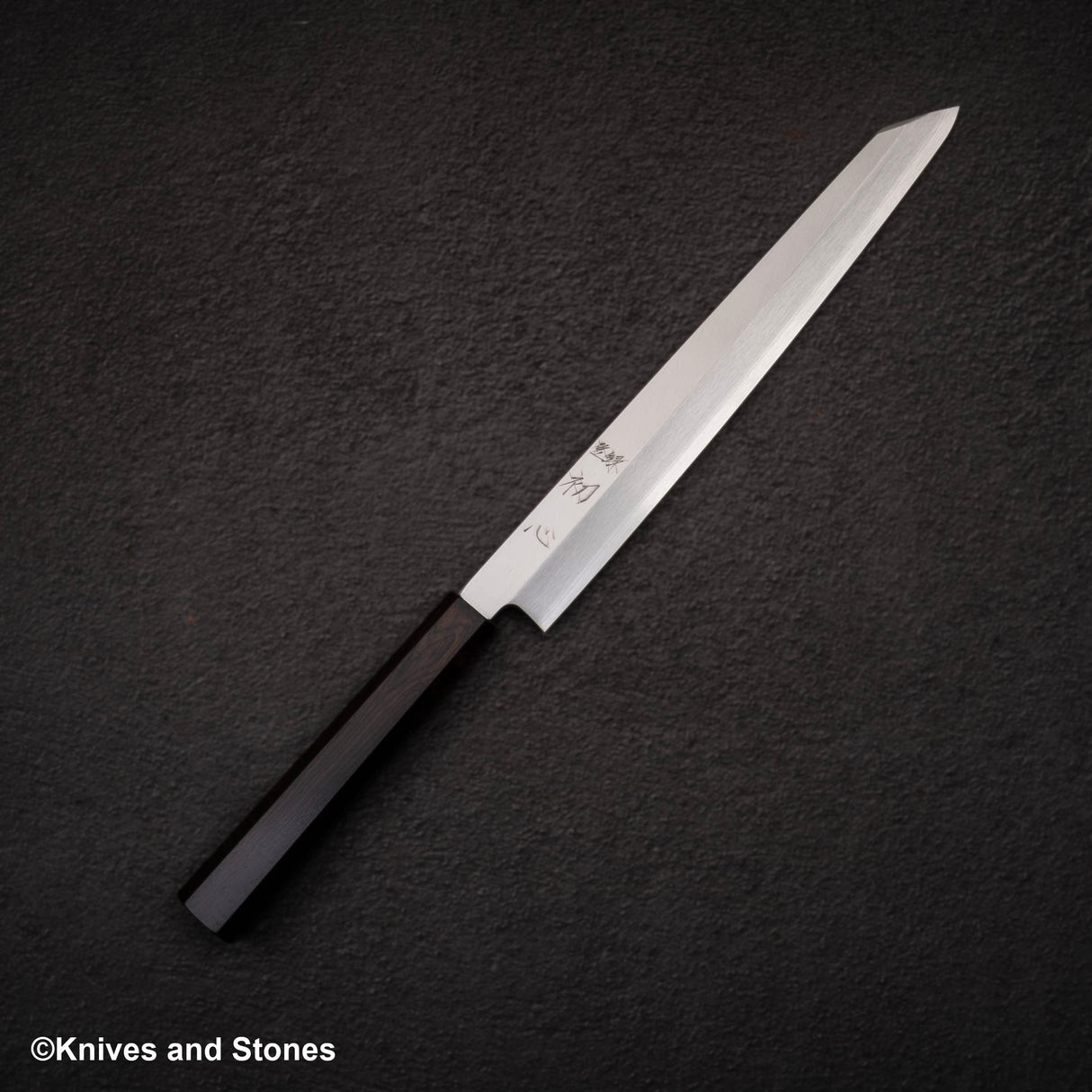 Hatsukokoro x Myojin Shirasagi Ginsan K-tip Yanagiba 270mm