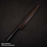 Hatsukokoro x Myojin Shirasagi Ginsan K-tip Yanagiba 270mm