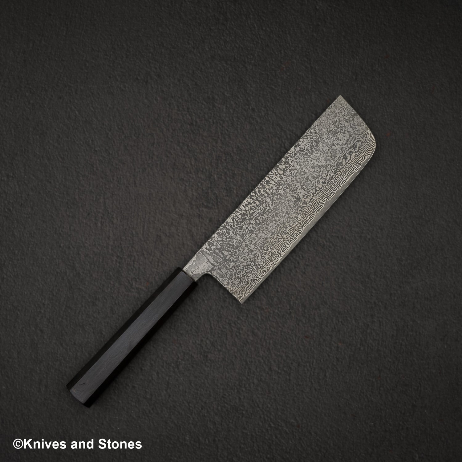 加茂白 黑雲 SG2 黑大馬士革 Nakiri 180mm 烏木