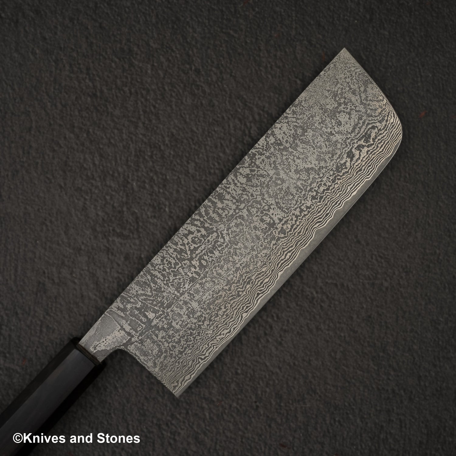 加茂白 黑雲 SG2 黑大馬士革 Nakiri 180mm 烏木