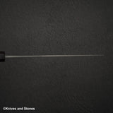 Shiro Kamo Kurokumo SG2 Black Damascus Nakiri 180mm Ebony