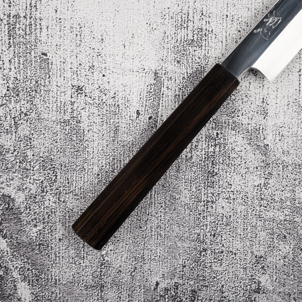 Hatsukokoro FAXR2 Powdered Steel Yanagiba 330mm Mirror Polish Ebony