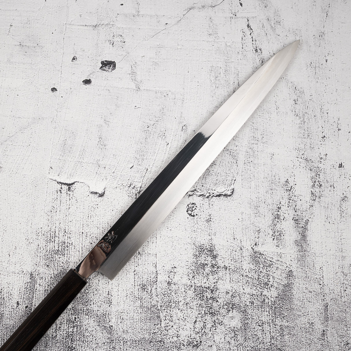 Hatsukokoro FAXR2 Powdered Steel Yanagiba 330mm Mirror Polish Ebony