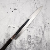 Hatsukokoro FAXR2 Powdered Steel Yanagiba 330mm Mirror Polish Ebony