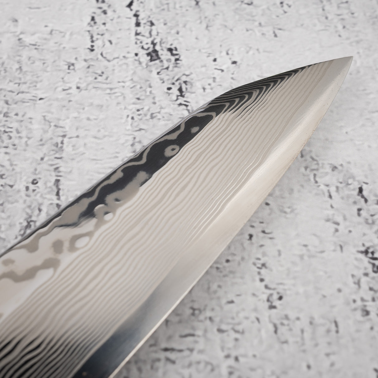 Sukenari SRS-13 Damascus K-tip Yanagiba 300mm Mirror Polish with Saya
