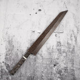 Sukenari SRS-13 Damascus K-tip Yanagiba 300mm Mirror Polish with Saya