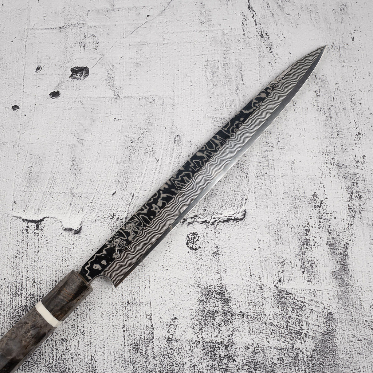 Sukenari SRS-13 Damascus Yanagiba 270mm Mirror Polish with Saya
