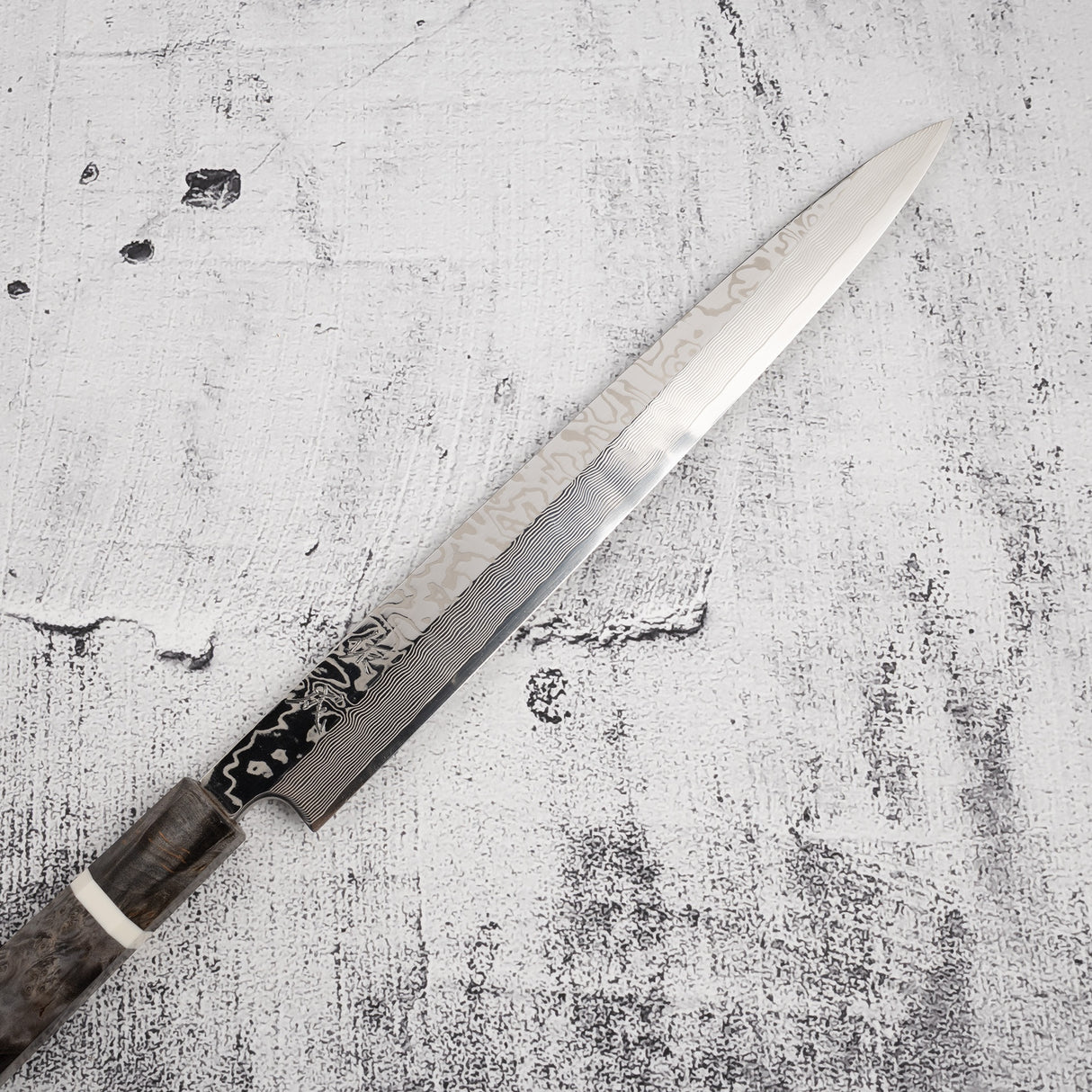 Sukenari SRS-13 Damascus Yanagiba 270mm Mirror Polish with Saya
