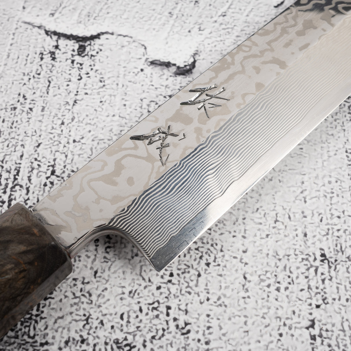 Sukenari SRS-13 Damascus Yanagiba 300mm Mirror Polish with Saya