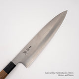 Sukenari SG2 (R2) Hairline Gyuto 240mm